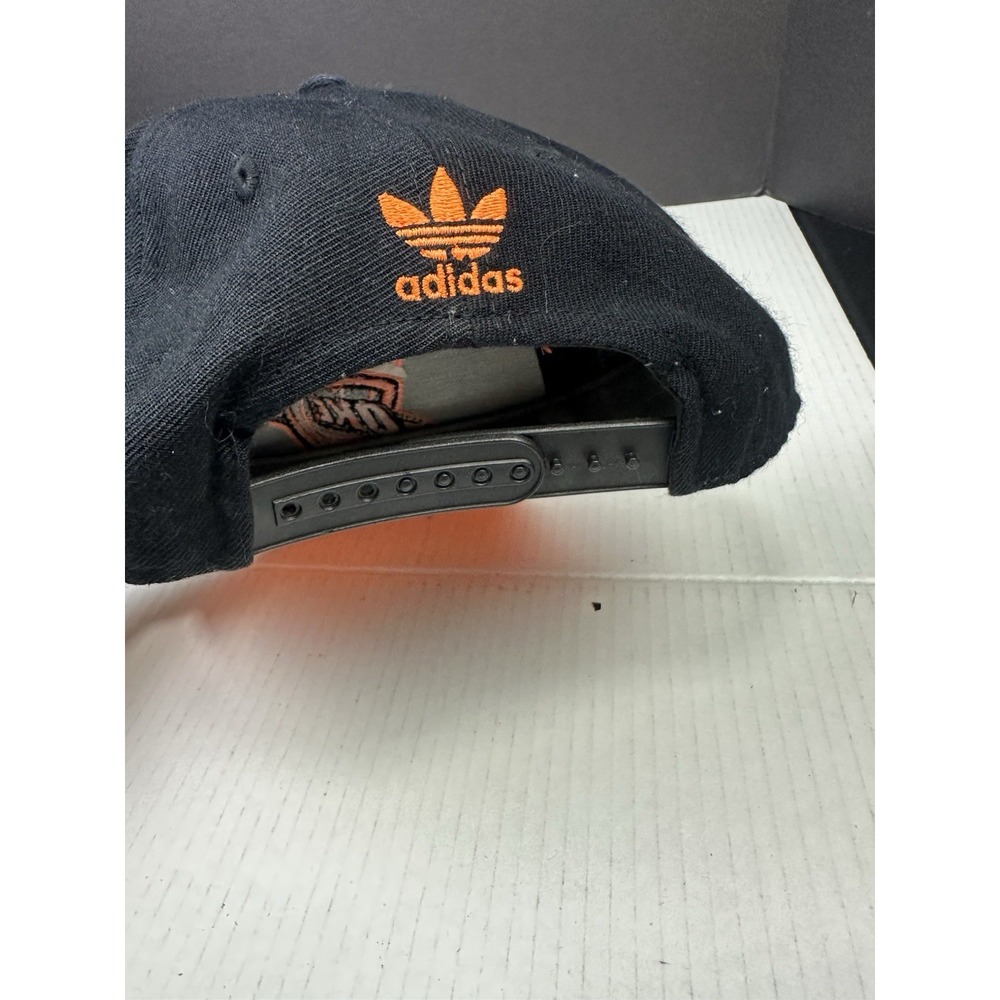 Adidas OKC Oklahoma City THUNDER Black & Orange Snapback‎ Hat Adult Adjustable - Picture 4 of 5